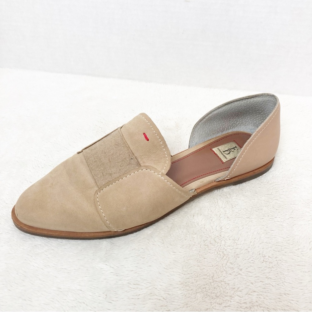 Ellen Degeneres Kizi Pointed Toe D’Orsay Flats sz 8